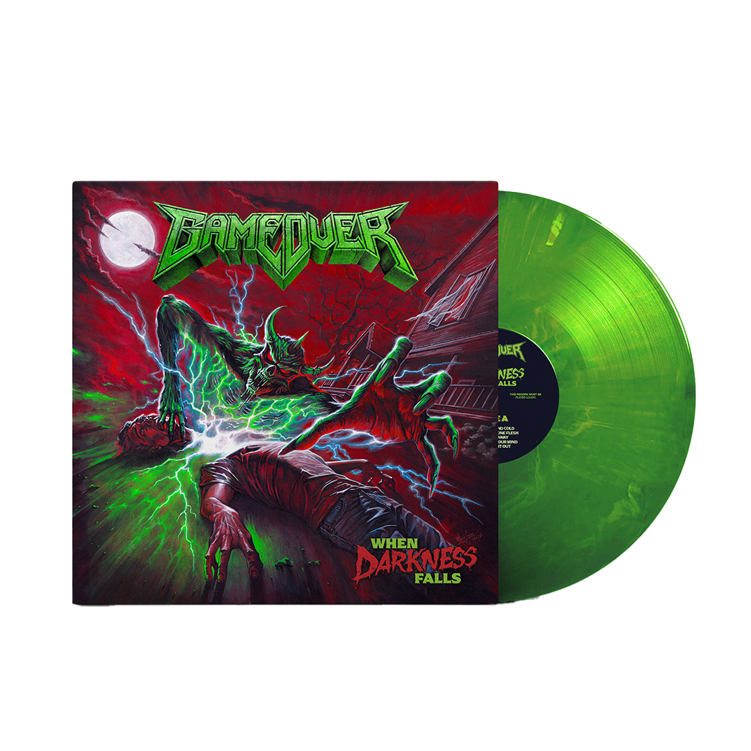 When Darkness Falls Marbled Green LP (LTD 100) (PRE-ORDER)