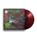 SCREEN PRINTED Marbled Red LP (LTD 30 pcs Hand-numbered) (PRE-ORDER)